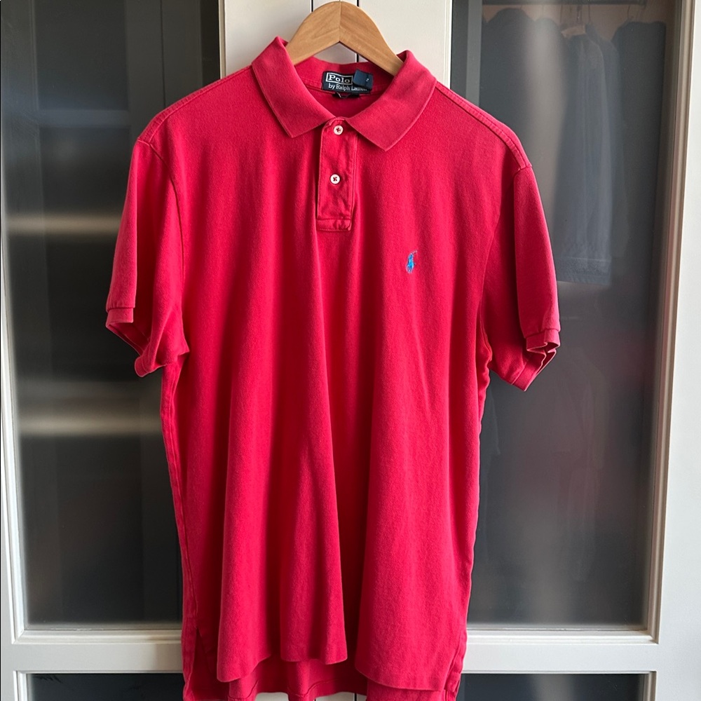Ralph Lauren Vibrant Red Polo Shirt